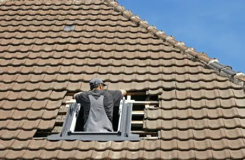 Pose de velux - Wierre-Effroy
